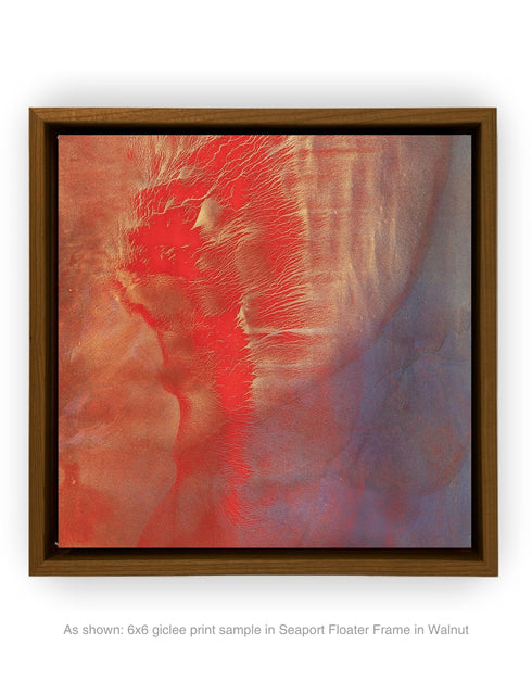 Hearts on Fire | Framed Giclee Print on Canvas